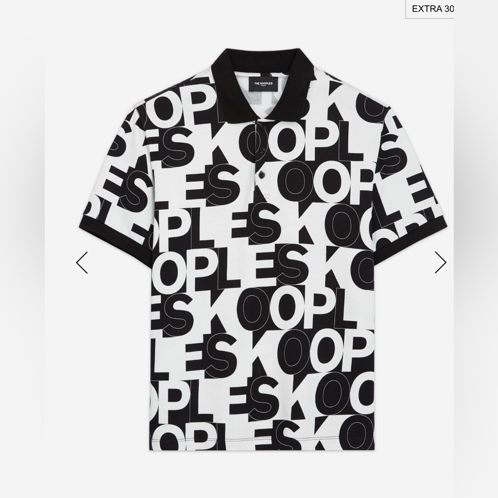 The Kooples Logo Polo NWT Size 2/Med currently on their website for full price